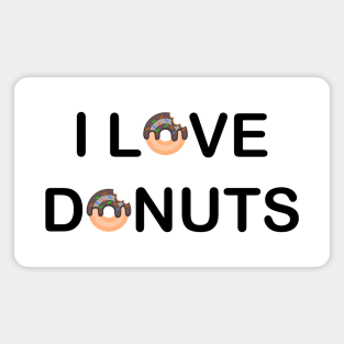 I Love Donuts Magnet